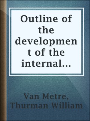 cover image of Outline of the development of the internal commerce of the United States